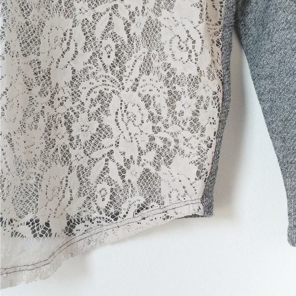 iner Sugar Skull Day of the Dead Halloween Lace Top Size Medium T-Shirt - Picture 5 of 8